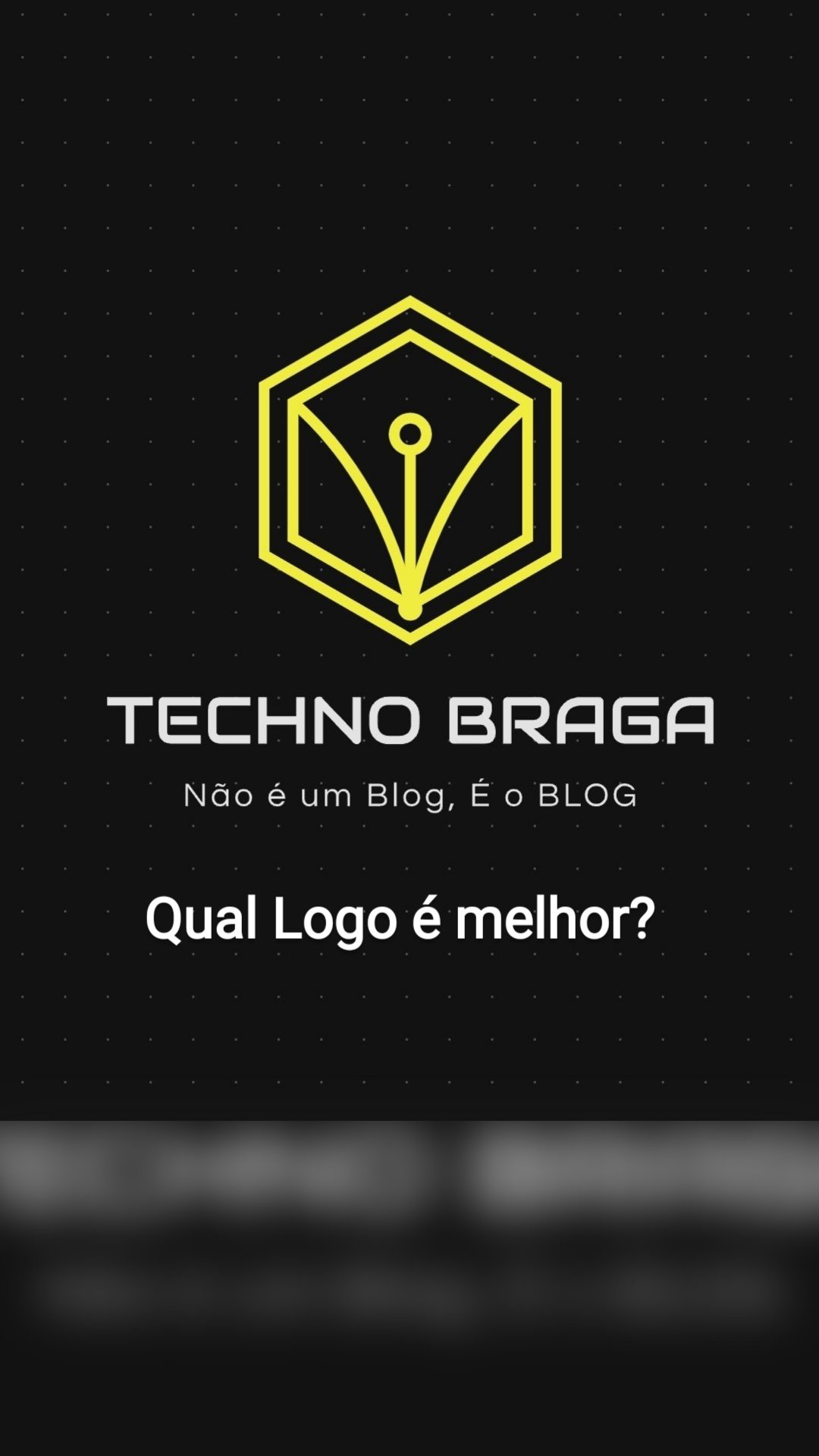 Qual Logo é melhor?